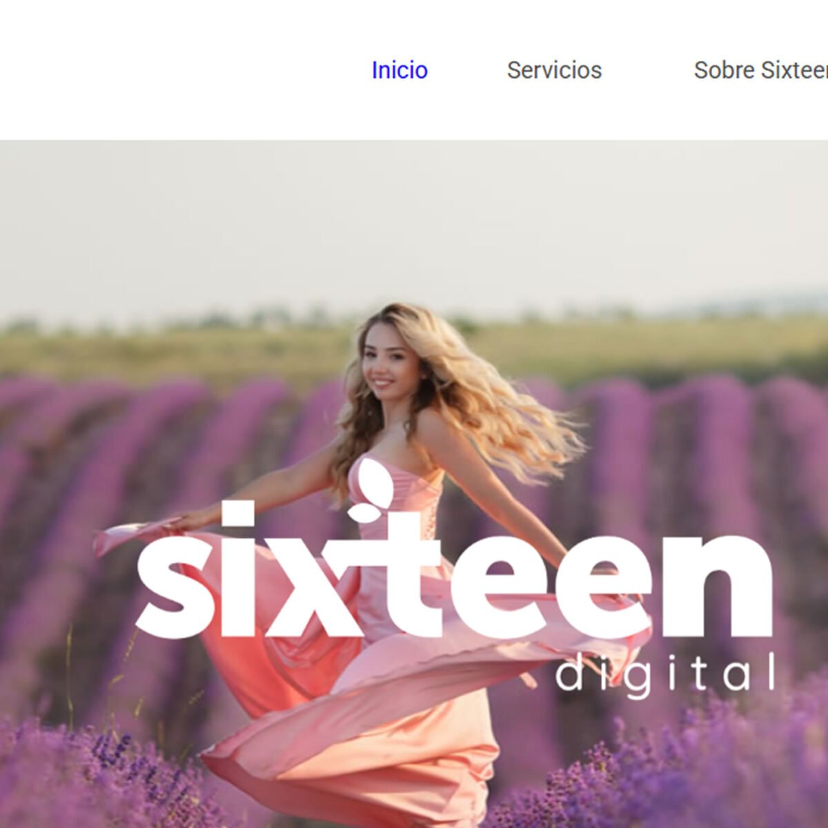 Sitio Web Sixteen Digital